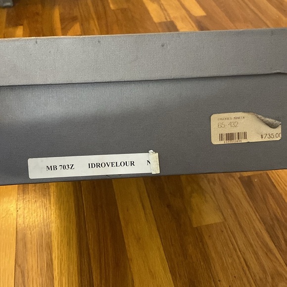 Chuckies Women’s Black Velvet Heeled Knee High Boots Size 37.5 - Picture 10 of 10